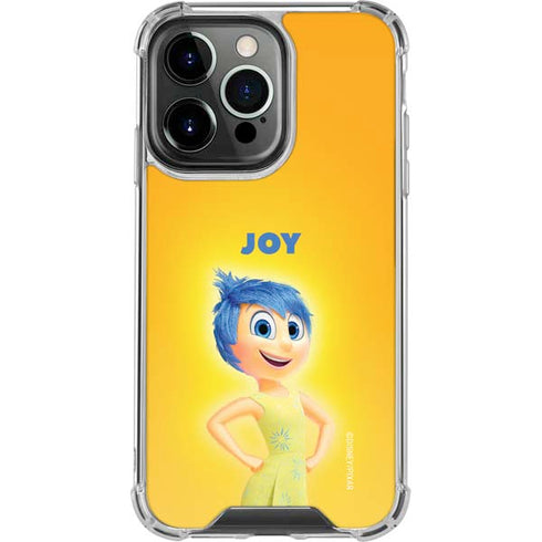 Disney Inside Out Joy Portrait iPhone 14 Pro Clear Case